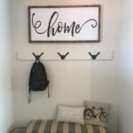 Wall Mount Double Tube Hanger Holder Rack Clothes - Image 8