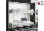 Aker model horizontal folding bunk bed for 90 x 190 mattress - Image 2