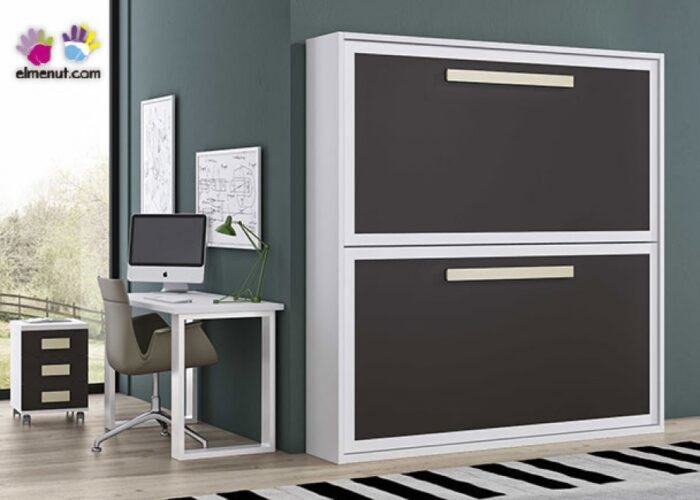 Krono model horizontal folding bed for 90 x 190 mattress. - Image 3