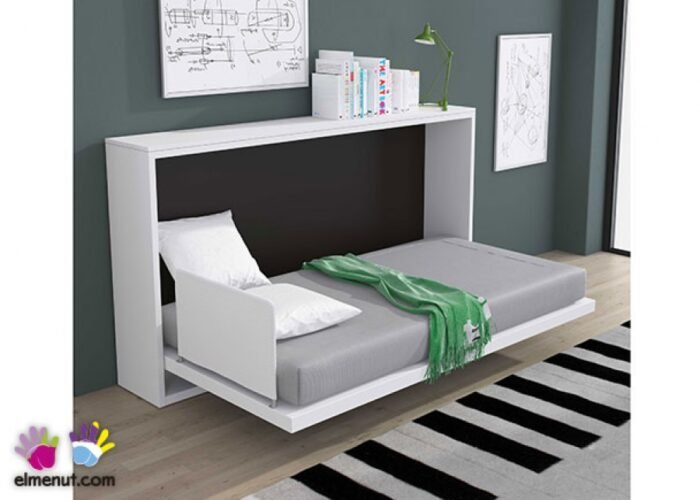 Krono model horizontal folding bed for 90 x 190 mattress. - Image 2