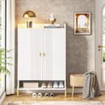 Shoe Cabinet, 6-Tier Shoe Organizer with Adjustable Shelves for Entryway - Image 4