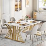 Computer Desk, 55?? Modern Laptop PC Student Table - Image 9