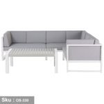 Aluminum L-shaped corner and tab- OS-330 - Image 6