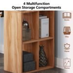 Computer Desk, Writing Desk with Push-Pull Keyboard Tray - Image 10