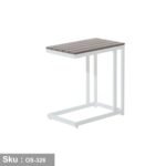 L-shaped aluminum corner for 5 people, a living room taband a side tab- OS-326 - Image 6
