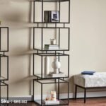 Steel and wood shelving unit - SRS-082 - Image 6