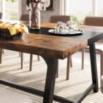 Dining Table for 8 People, 70.87? Rectangular Wood Kitchen Table - Image 6