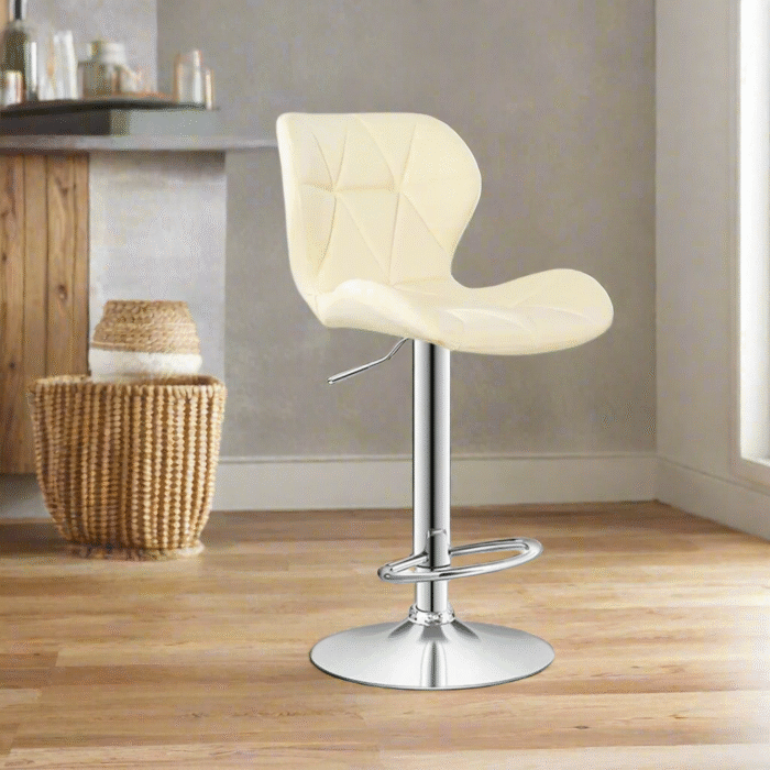 Hydraulic Stainless steel Bar Stool - OUA-014 - Image 5