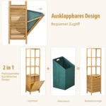 Bathroom Shelf & Laundry Basket - Image 5