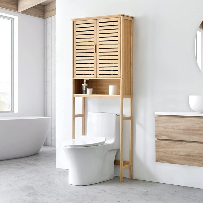 Toilet Shelf Over The Toilet Surface Cabinet - Image 2