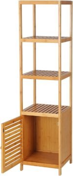 Standing Alone Bathroom Shelf