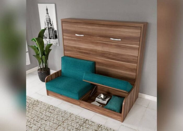 Horizontal folding bed measuring 150 x 190 for sofa. - Image 1
