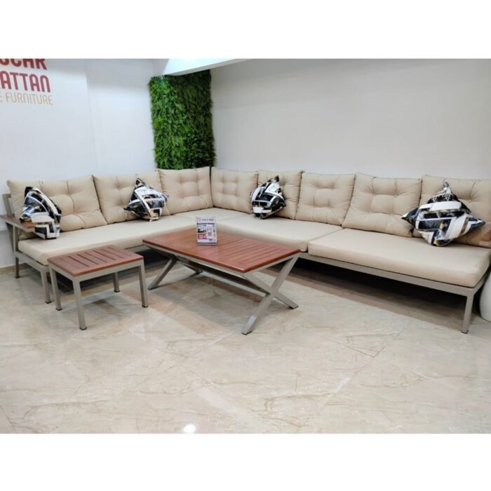 Ivana rattan dining set for 6 peop- OS-394 - Image 1