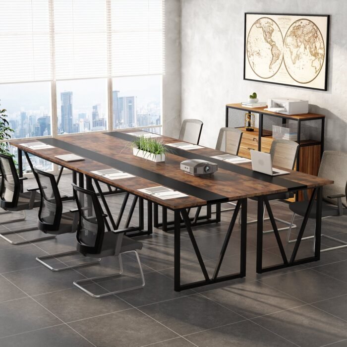 Conference Table, 6FT Meeting Room Table Executive Desk - Image 6