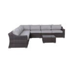 L-shaped rattan breaker corner fits 7 people - Image 2