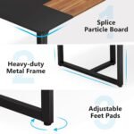 Conference Table, 6FT Rectangle Meeting Table for 8 People - Image 7