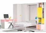 Vertical folding children's bedroom, wardrobes and study area. - Image 3