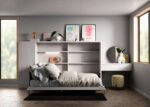 Murphy bed for guests with desk - Image 2