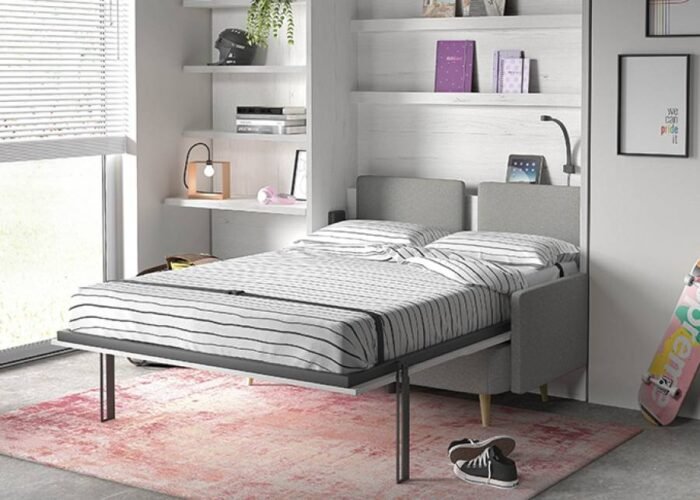 Family room with vertical folding bed - Image 2