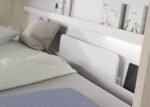 Horizontal folding bunk bed with a work area - Image 2