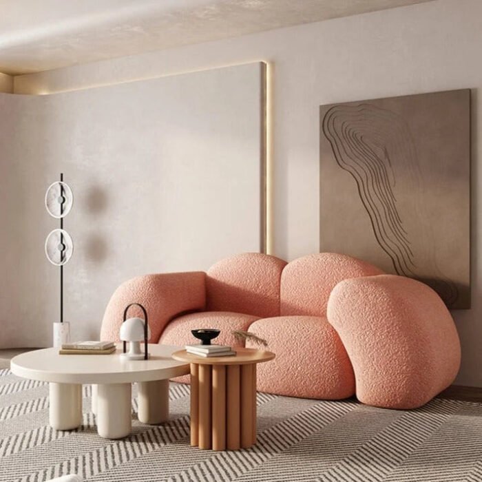Greta Cloud Shaped Puff Sofa - Image 2