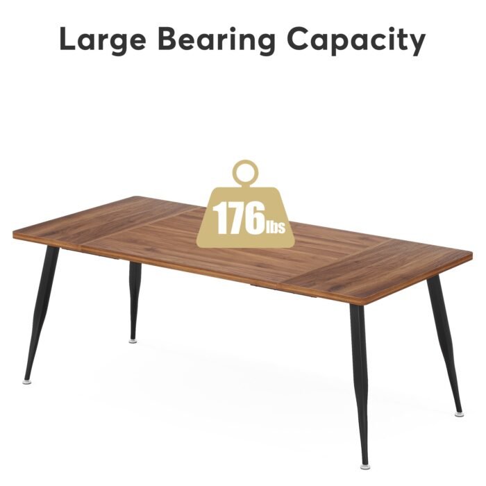 6FT Conference Table, Rectangular Meeting Room Seminar Table - Image 8