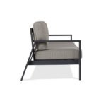 AEGEAN 80" Metal Outdoor Couch With Cushions by Real Flame - Image 3