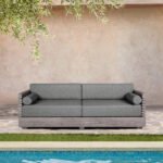 Aerilyn 83'' Wood Outdoor Sofa - Image 3