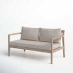 Amina 58'' Outdoor Loveseat - Image 3