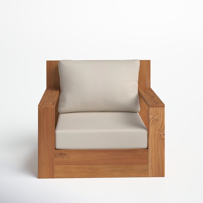 AzulTeakPatioChair.jpg Azul Teak Patio Chair - Image 1