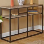 Holton console with electrostatic paint and MDF wood