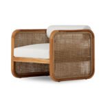 Brott Teak Patio Chair with Cushions - Image 2