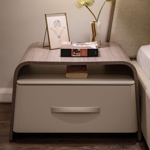 CMD005.jpg Italian Design Large Locker Bedside Table - Image 1