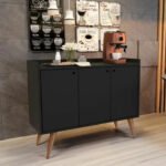 High quality MDF wood coffee corner - HFS-098
