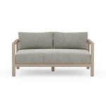 Cavani 59.75'' Teak Outdoor Loveseat
