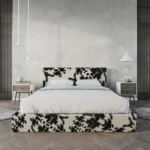 Classic Bed Set: Bed Frame + Headboard | White - Image 3