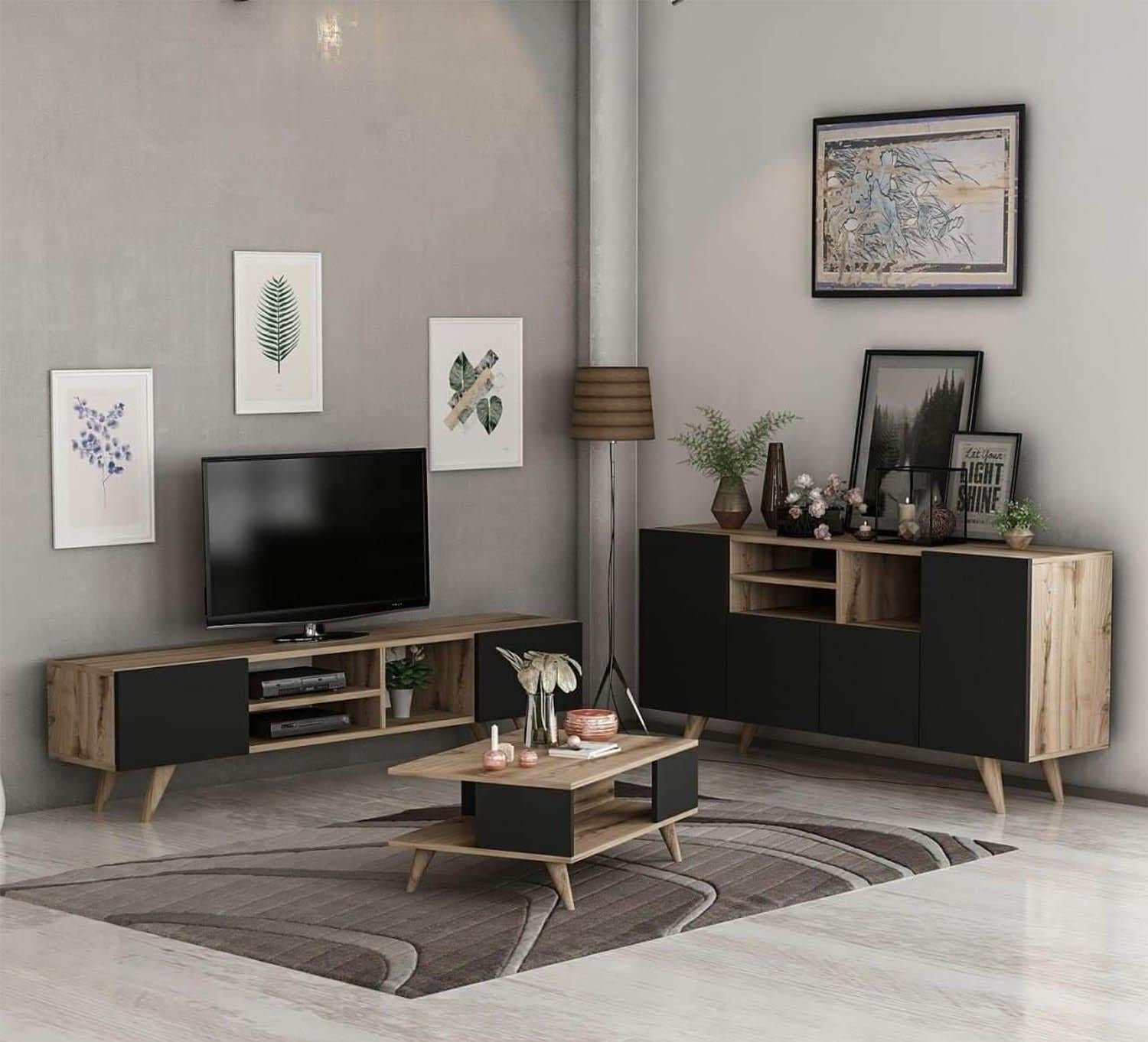 High Quality MDf Wood TV Table, Coffee Table and Buffet - ITM-061 - Image 1
