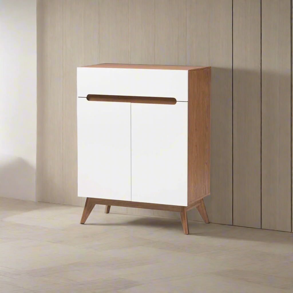 80cmX40cm High Quality MDF Wooden Shoe Rack - ANT-081 - Image 1