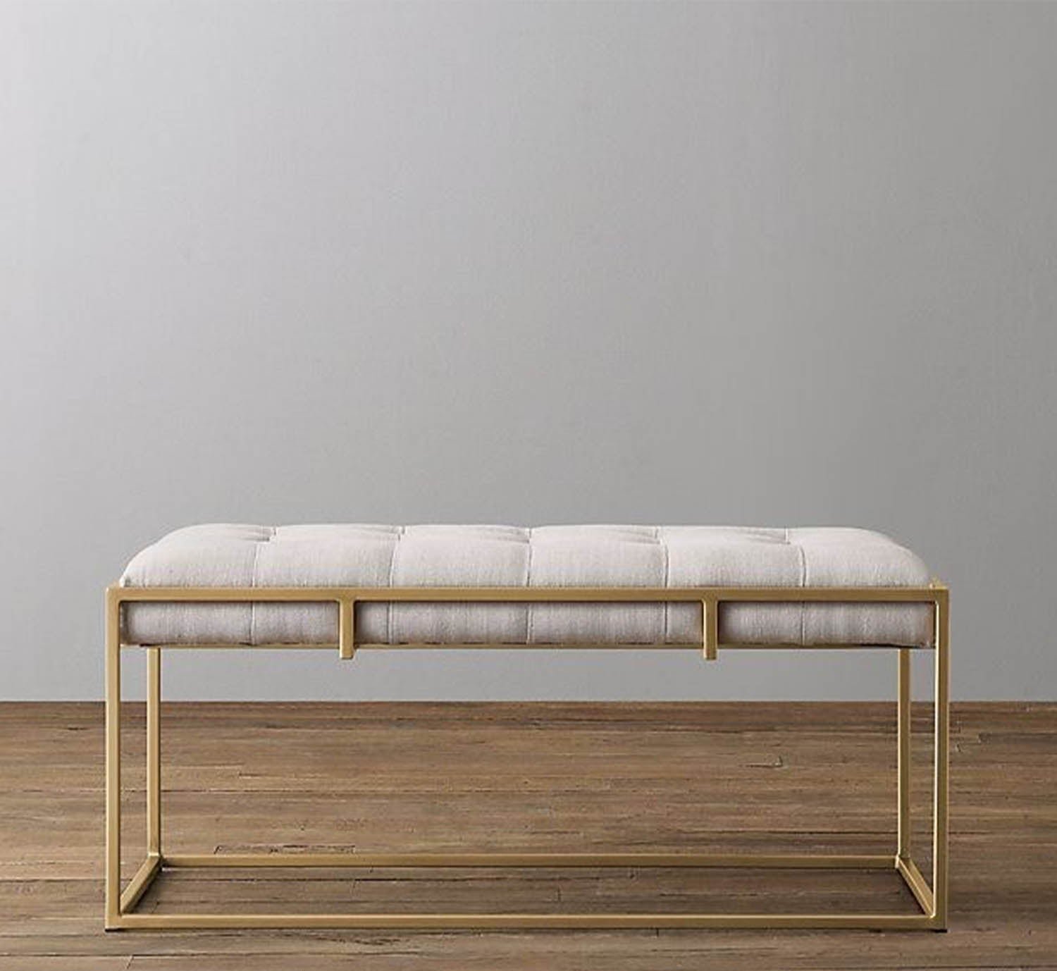 Rabono Banket Iron, Electrostatic Coating, Gold - Image 1