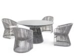 Carter's dining set, 4 chairs and a table