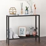 Electrostatic paint iron felt console