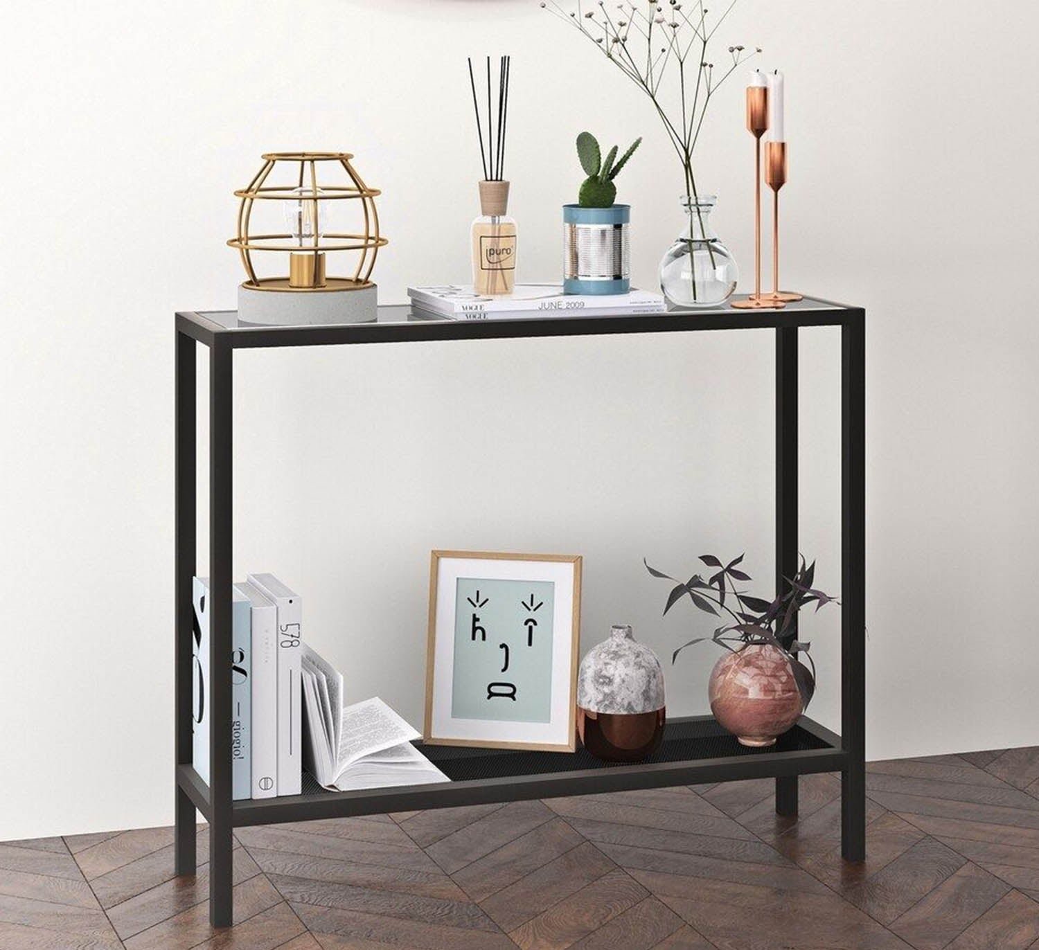 Electrostatic paint iron felt console - Image 1