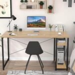 Melamine Wood Desk - MTC-009 - 120cmX90cm - Beige Color