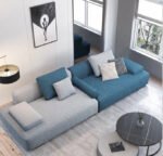 Boucle Cosy Modular 2 Seater Sofa - Image 2