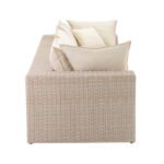 Davida 119.68'' Wicker Outdoor Sofa - Image 3