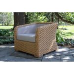 Edicott Wicker Outdoor Lounge Chair