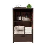 Rattan storage cabinet for outdoor areas - Image 2