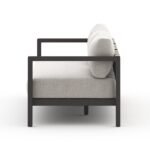Etna 87.5'' Metal Outdoor Sofa - Image 3