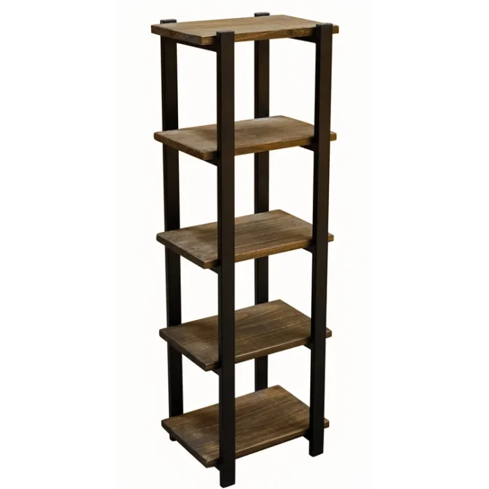 Solid Wood Freestanding Bathroom Shelves - Image 1