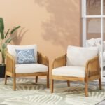 Fiora Patio Chair with Cushions (Set of 2) - Image 2